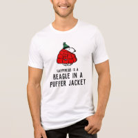 cacahuètes | Veste Snoopy Red Puffer
