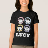 T-shirt En Tri-matière cacahuètes | Visages de Lucy (Recto)