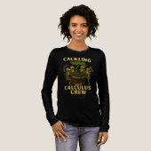 T-shirt En Tri-matière Cacket Calculus Crew Fun Math Enseignant Halloween (Recto complet)