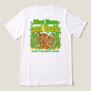 T-shirt En Tri-matière Cadeau Bold Hustle pour les bâtisseurs de richesse
