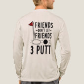 T-shirt En Tri-matière Cadeau de demoiselle d'honneur amis personnalisés (Verso)