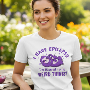 T-shirt En Tri-matière Cadeau drôle de sensibilisation à l'épilepsie de p