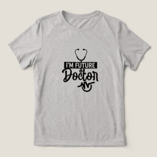 T-shirt En Tri-matière Cadeau pour futur étudiant en médecine en typograp