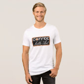 T-shirt En Tri-matière Café (Recto plein)