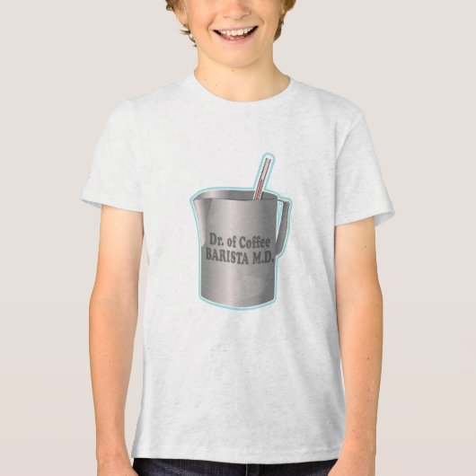 T-shirt En Tri-matière Café Barista faisant drôle docteur (Recto)