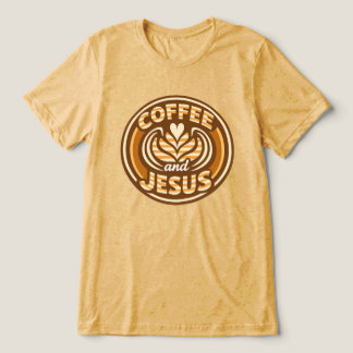 T-shirt En Tri-matière Café et Jésus