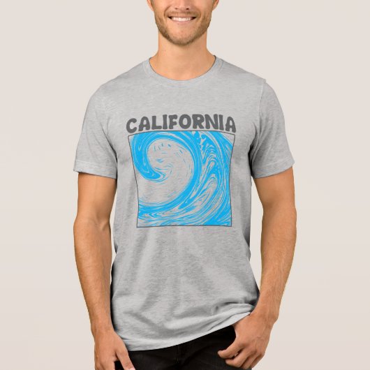 T-shirt En Tri-matière California Dreamin' Graphic (Recto)