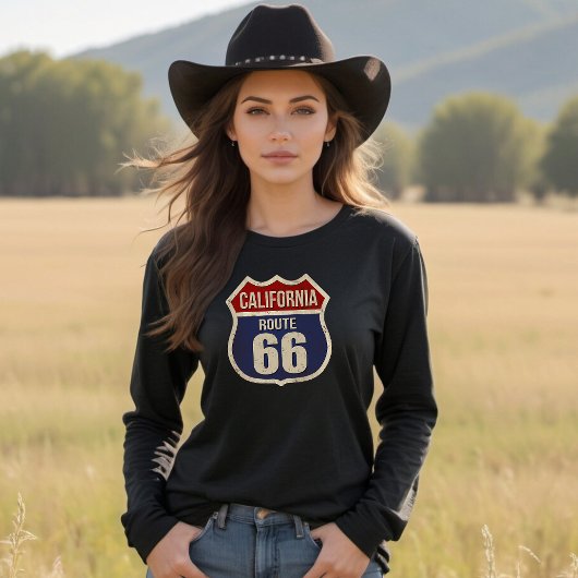 T-shirt En Tri-matière California Route 66 Epic Roadtrip