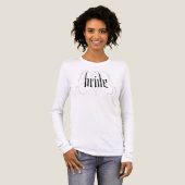 T-shirt En Tri-matière Calligraphie de mariage lettrage gothique moderne  (Recto complet)