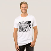 T-shirt En Tri-matière Calques (Recto plein)