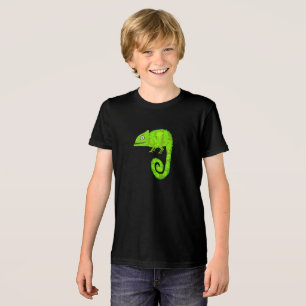 T-shirt En Tri-matière Caméléon mignon vert