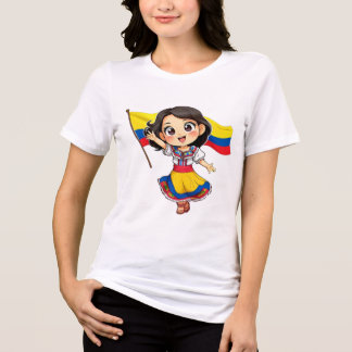 T-shirt En Tri-matière Camiseta chibi Estampado divertido Moda casual Art