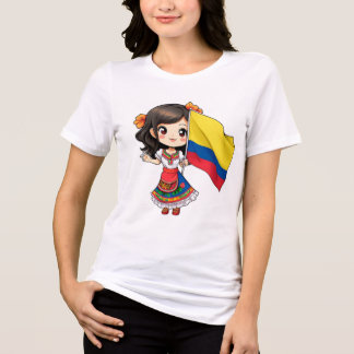 T-shirt En Tri-matière Camiseta chibi Estampado divertido Moda casual Art