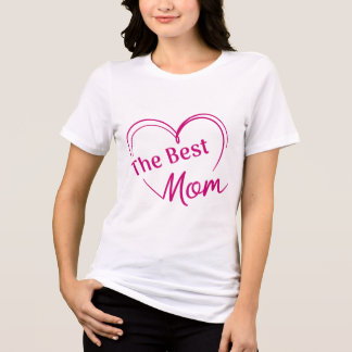 T-shirt En Tri-matière Camiseta holgada The Best Mom
