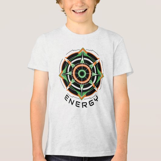 T-shirt En Tri-matière Camiseta Masc Juvenil Básica Abstrato Futurista-6 (Recto)