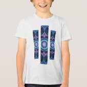 T-shirt En Tri-matière Camiseta Masc Juvenil Básica Fractal Geometrico-1 (Recto)