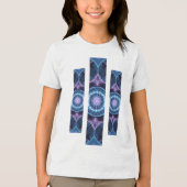 T-shirt En Tri-matière Camiseta Masc Juvenil Básica Fractal Geometrico-1 (Recto)