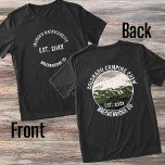 T-shirt En Tri-matière Camp Bachelorette Colorado Équipe de camping<br><div class="desc">Cette conception avant et arrière comprend le nom de la bachelorette, l'année et l'emplacement en texte blanc sur l'avant et "équipe de camping du Colorado", l'année et l'emplacement en texte blanc sur l'arrière avec un emplacement pour la photo de l'emplacement ou la photo de groupe de bachelorette. Idéal pour une...</div>