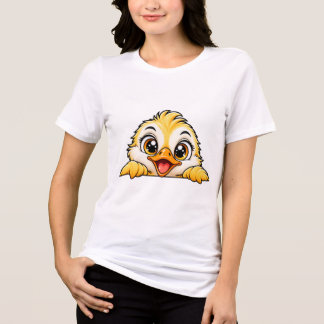 T-shirt En Tri-matière Canard Peekaboo Adorable