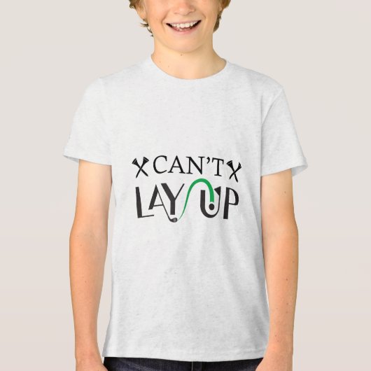 T-shirt En Tri-matière Cant Lay Up Logo Funny Golf _1 (Recto)
