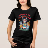 T-shirt En Tri-matière Captain of the Pre-K Power Crew (Recto)