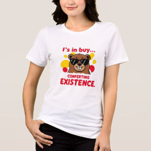 T-shirt En Tri-matière Capybara - Contempler l'existence