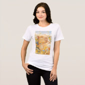T-shirt En Tri-matière Capybara se repose dans des pâturages pacifiques (Recto plein)