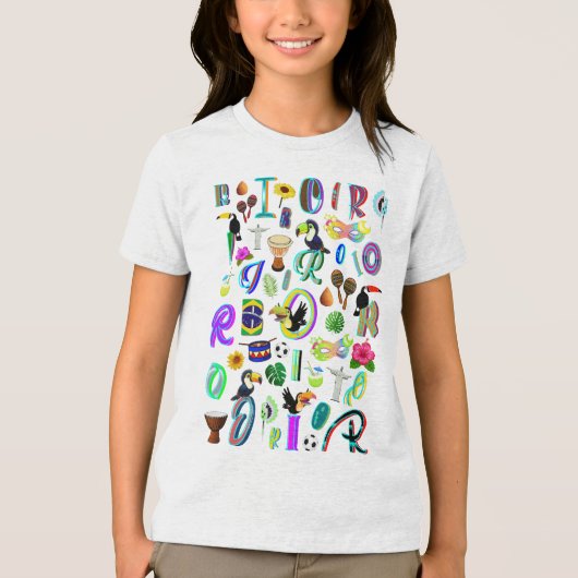 T-shirt En Tri-matière Carnaval (Recto)