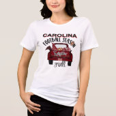 T-SHIRT EN TRI-MATIÈRE CAROLINA TAILGATING (Recto)