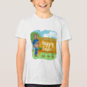 T-shirt En Tri-matière Carrot Lover Doux Cosy Lapin Drôle Pâques (Recto)