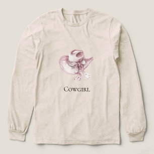 T-shirt En Tri-matière Casquette Pink Cowgirl