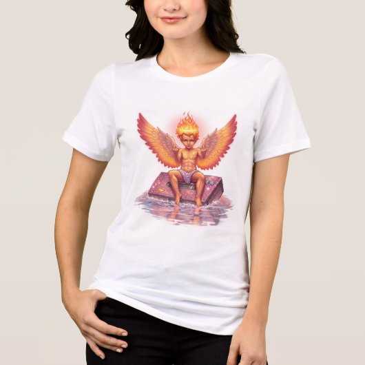 T-shirt En Tri-matière Cassette Étincelante ✨ 💖 (Recto)