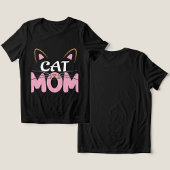 T-shirt En Tri-matière Cat Mom 