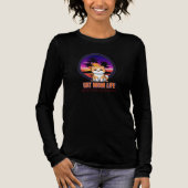 T-shirt En Tri-matière Cat Mom Life funny (Recto)