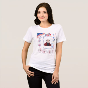 T-shirt En Tri-matière Célébration de la Nation des Lumières blanc