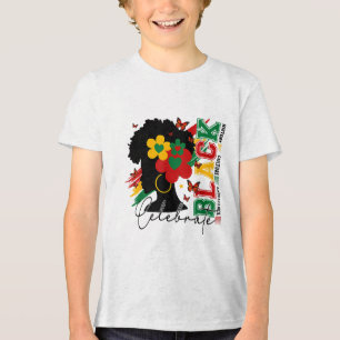 T-shirt En Tri-matière Célébration de l'histoire noire Culture Excellence