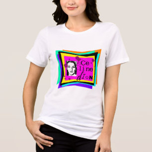 T-shirt En Tri-matière Celine Dion - art pop