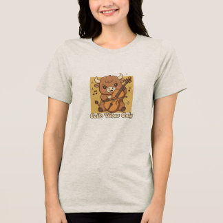 T-shirt En Tri-matière Cello Vibes uniquement