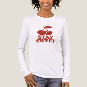 T-shirt En Tri-matière Cerise Rouge Blanc