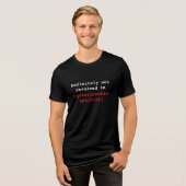 T-shirt En Tri-matière Certainement pas impliqué dans [Activité personnal (Recto plein)