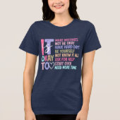 T-shirt En Tri-matière C'est bon de se tromper (Recto)