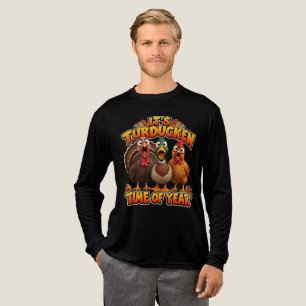T-shirt En Tri-matière C'est la période de l'année pour le Turducken.