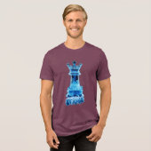 T-SHIRT EN TRI-MATIÈRE C'EST MOI (Recto plein)