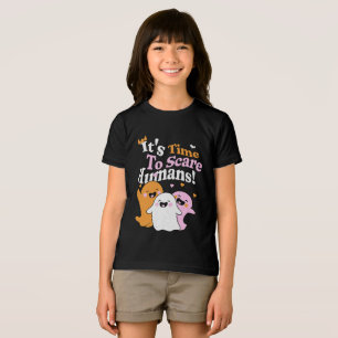 T-shirt En Tri-matière C'est temps de faire peur aux humains ! Gentils fa