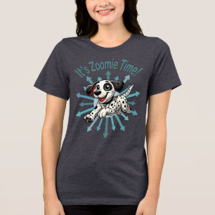 T-shirt En Tri-matière C'est Zoomie Time Dalmatien