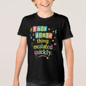 T-shirt En Tri-matière Cette histoire de danse a rapidement dégénéré (Recto)