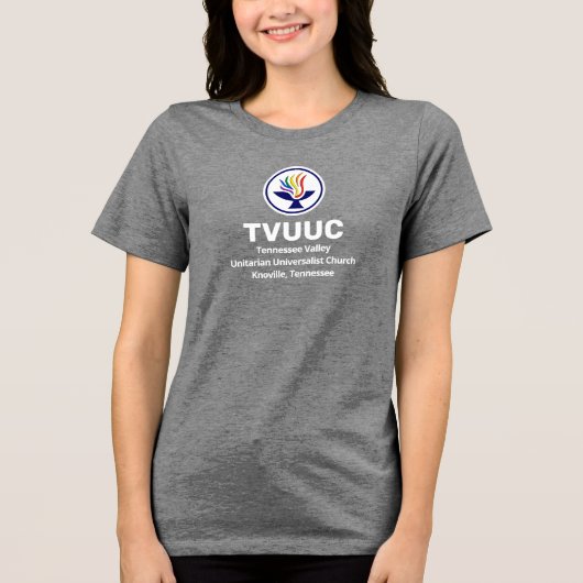 T-shirt En Tri-matière Chalice / TVUUC Gris Gris (Recto)