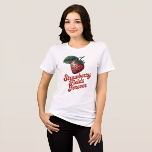 T-shirt En Tri-matière Champs de fraises Tee Vintage