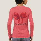 T-shirt En Tri-matière Chandail à coquette (Verso)