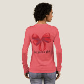 T-shirt En Tri-matière Chandail à coquette (Verso complet)